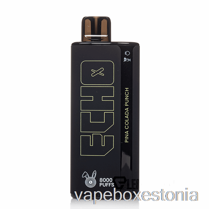 Vape Box Estonia Echo 8000 ühekordne Pina Colada Punch